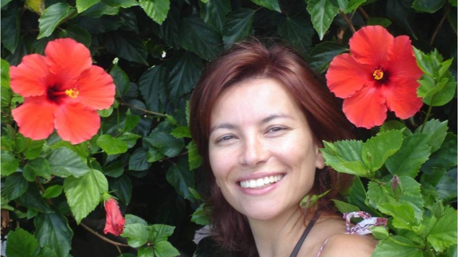 Foto_Marlene com FLOR
